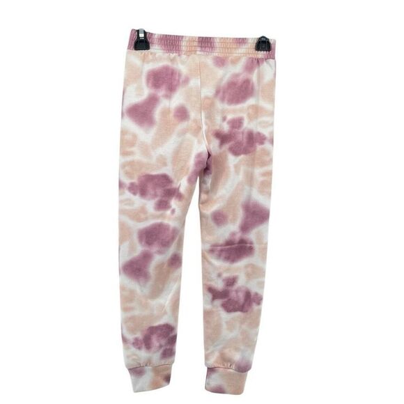 Jessica Simpson Girls Pink Tie-Dye Sweatpants Joggers Size 6 Loungewear - Picture 6 of 13